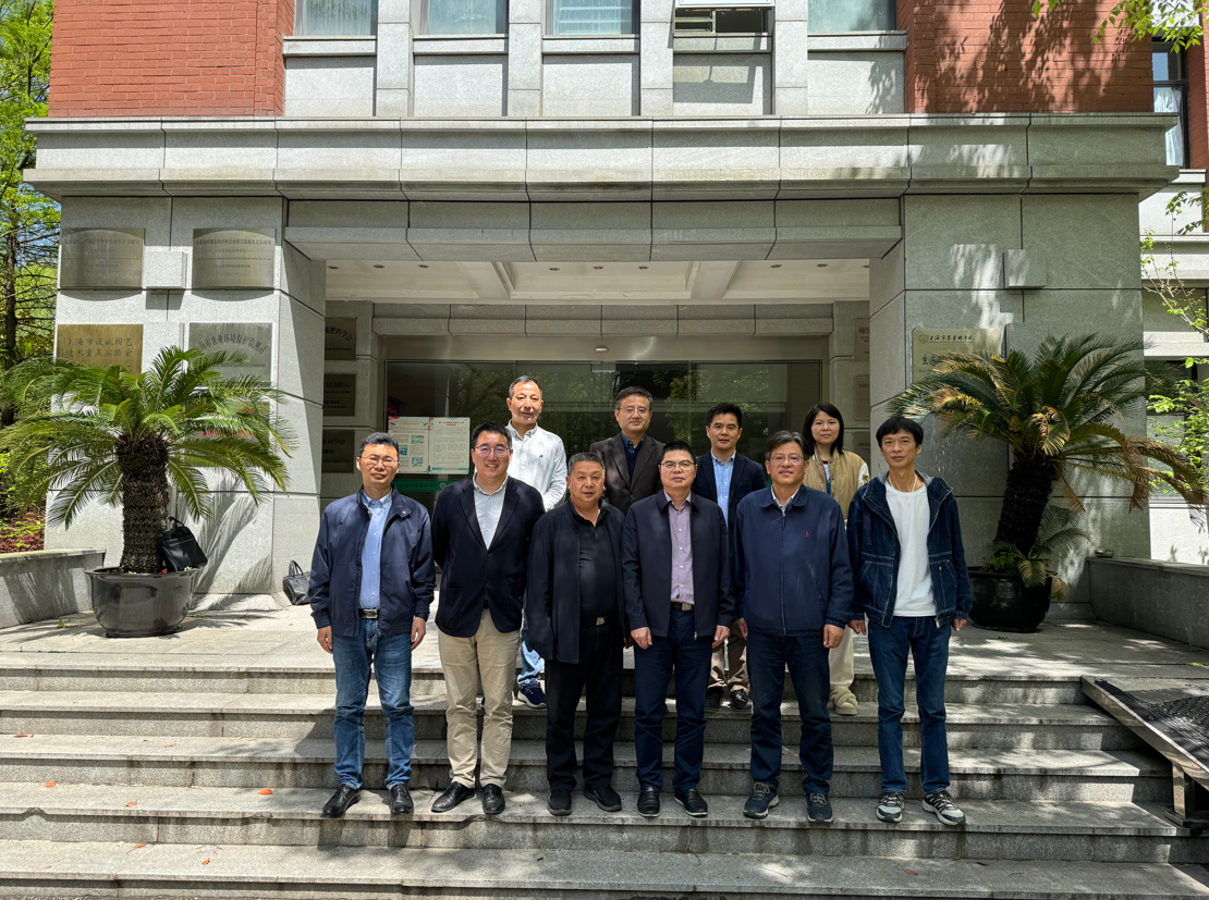 福建金森周文剛總經理帶隊赴上海市農業科學院生態環境保護研究所調研 福建金森周文剛總經理帶隊赴上海市農業科學院生態環境保護研究所調研